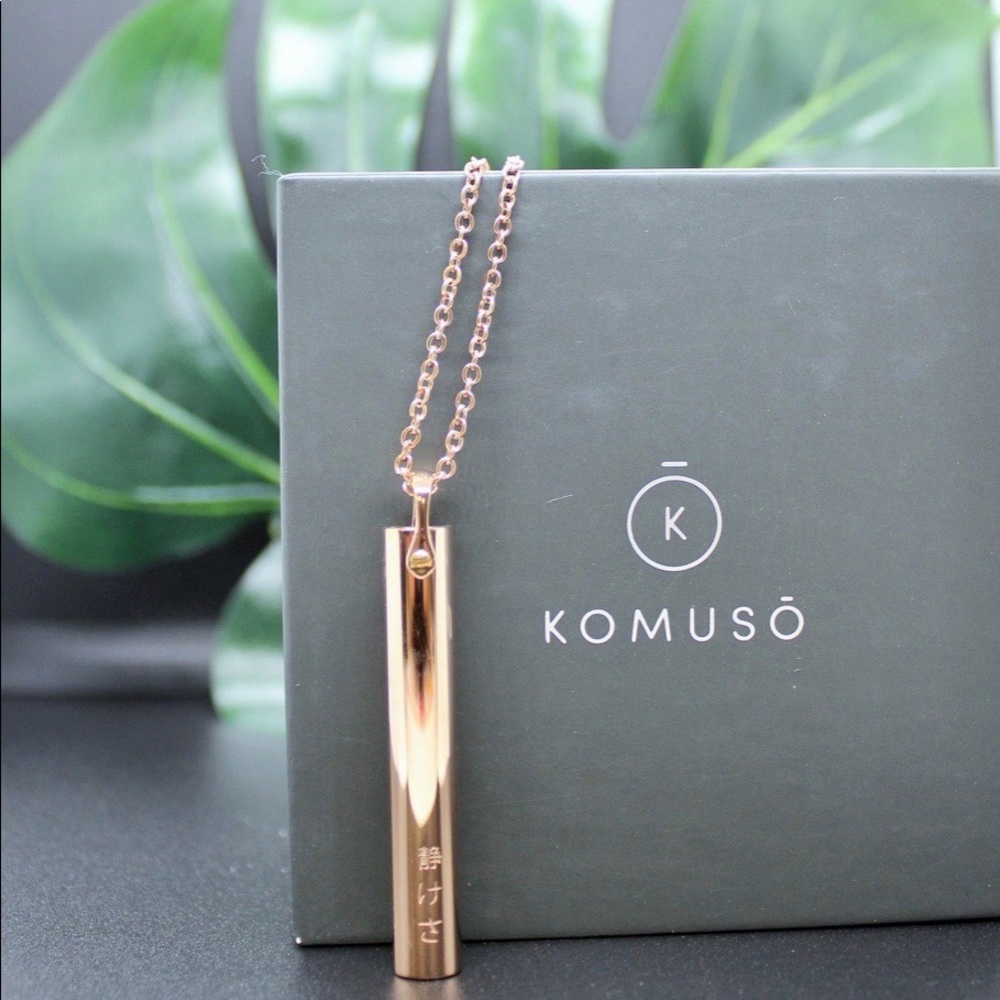 Rose Gold Komuso Shift Necklace